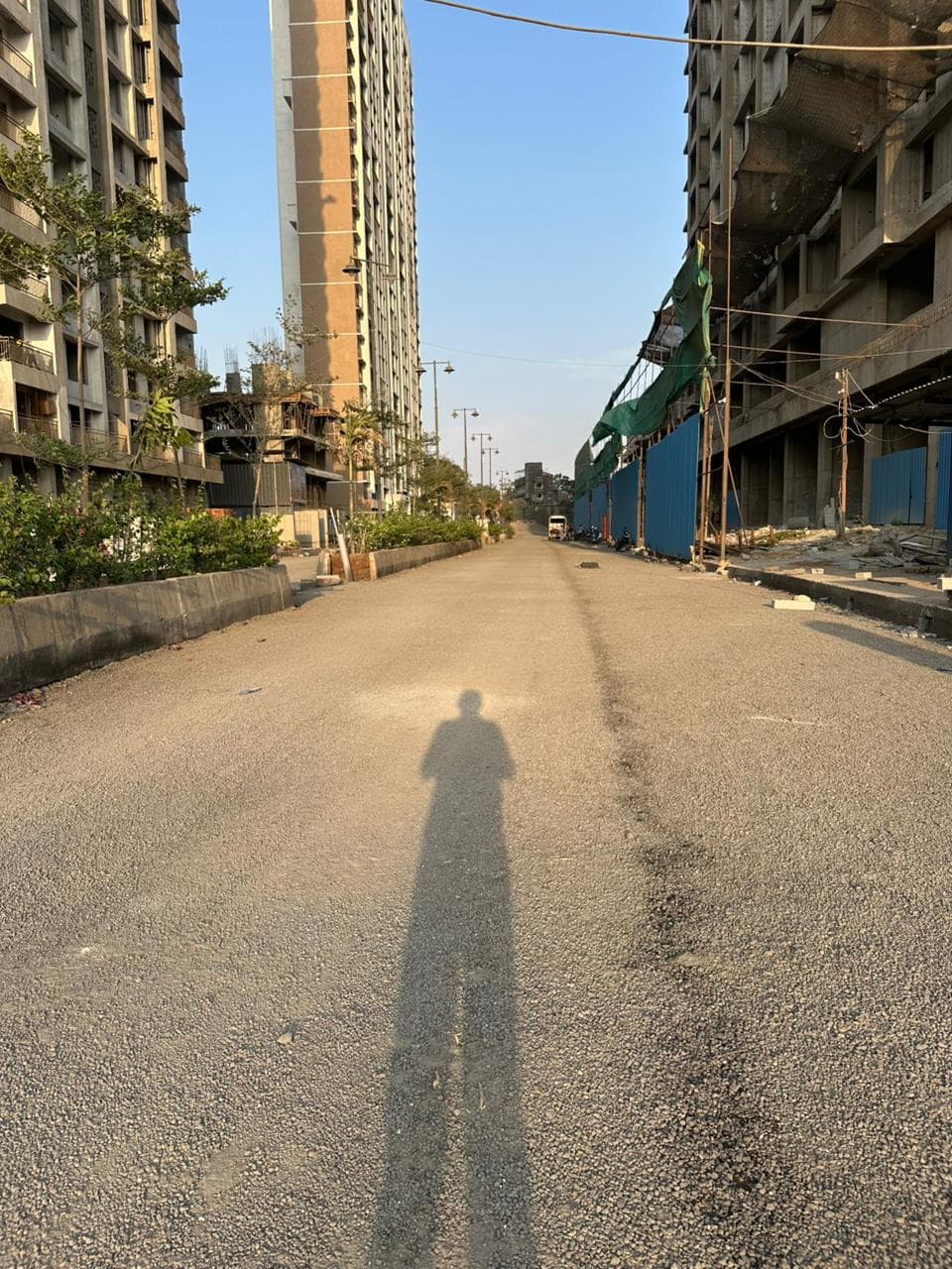 Completed road construction by Shree Sharanabasava Infra